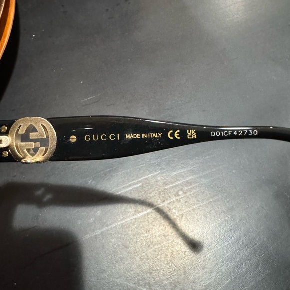 Gucci Black Square Sunglasses - Picture 7 of 7